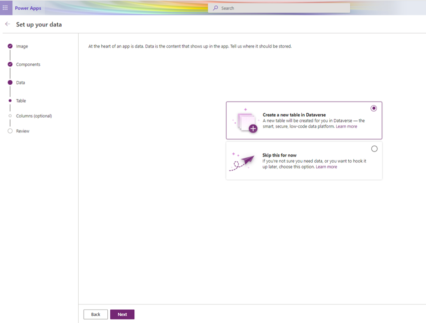How to Create a canvas app from an image